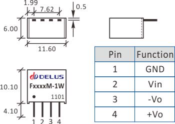 delus,电源模块,模块电源